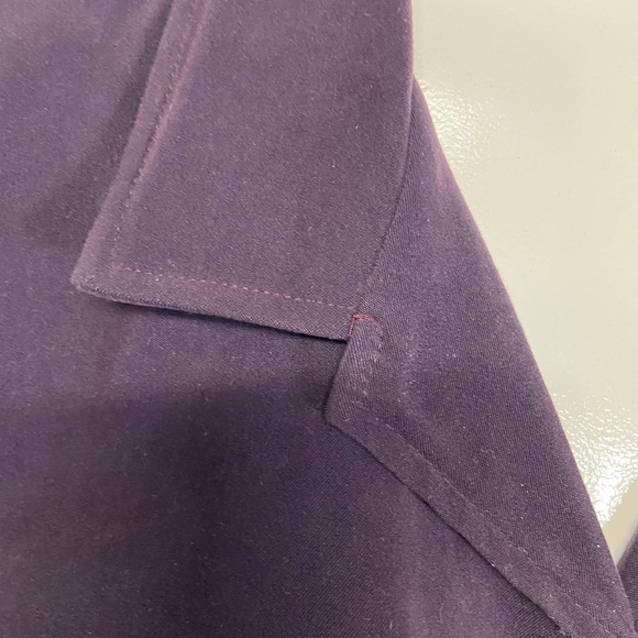 LA Los Angeles Gal Vest Purple /Royal Violet Tailored Fit Size 14 - Picture 5 of 7